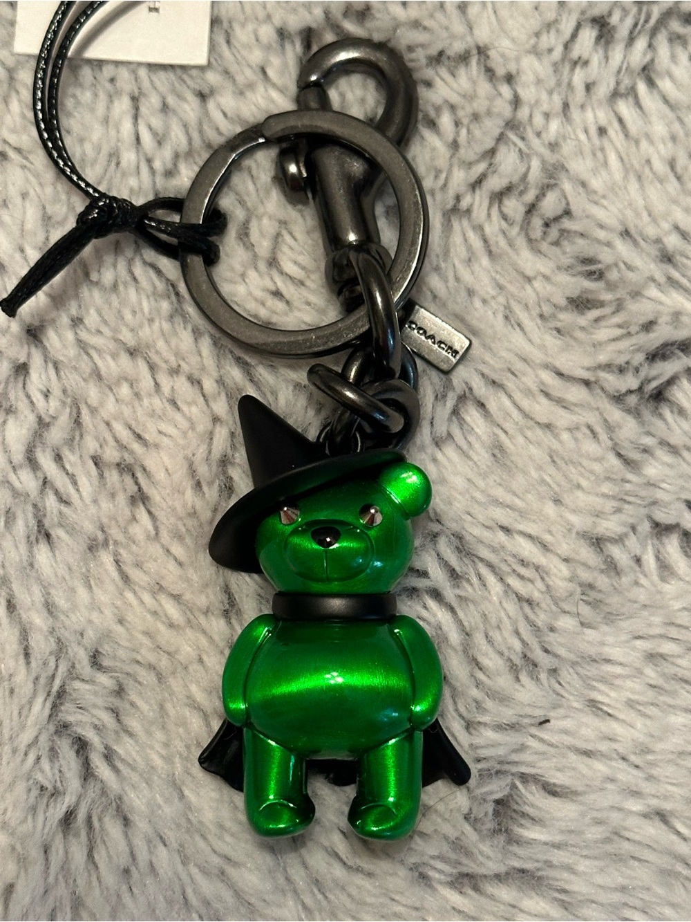 Coach Wizard of Oz Wicked Witch Bear Bag Charm Keychain F35248
